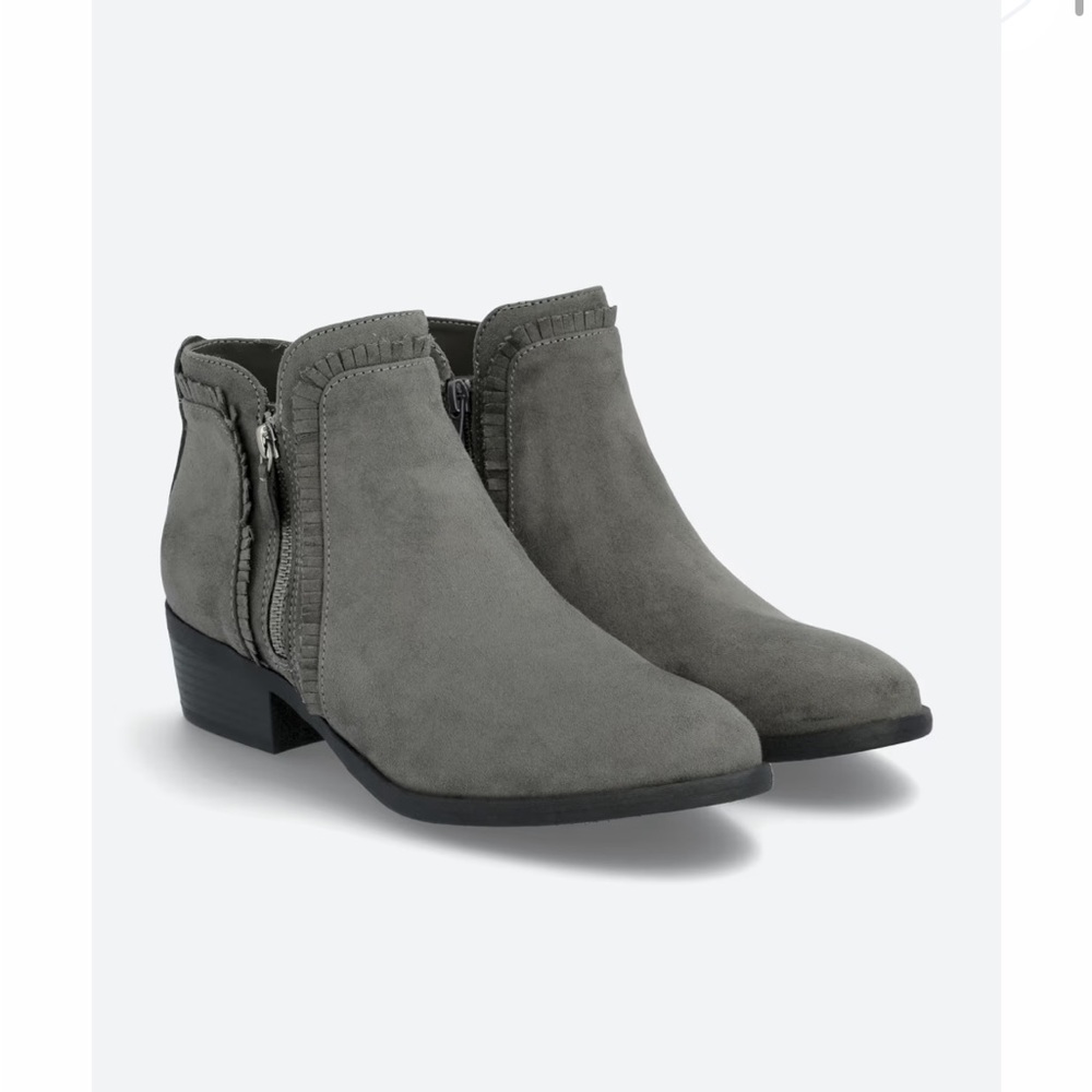 MIA Charcoal Ankle Booties